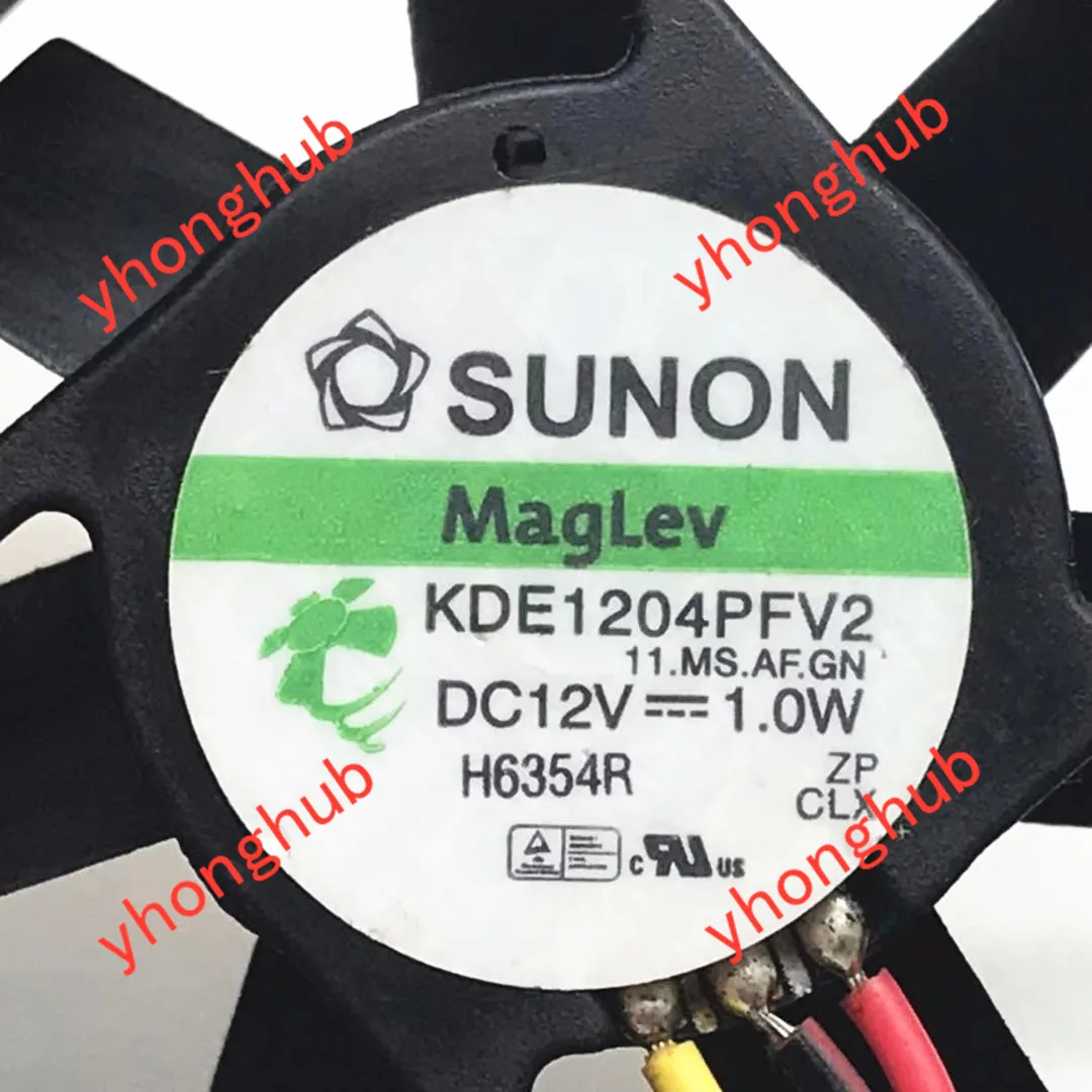 SUNON KDE1204PFV2 11.MS.AF.GN DC 12V 1.0W 3-Wire 40x40x10mm Server Cooling Fan | Компьютеры и офис