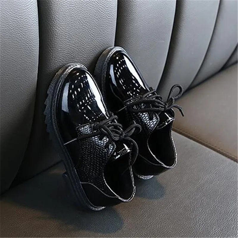 

New Children Shoes Spring/Autumn Leather Shoes Boys Flats Toddler College style Student Casual Kids Moccasins 041