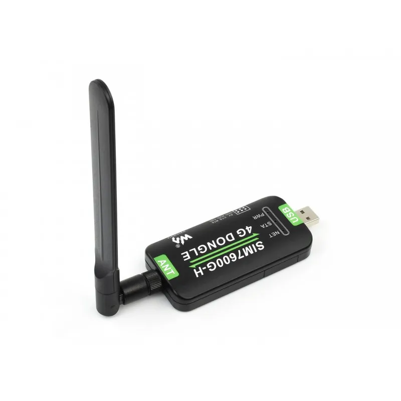 SIM7600G-H 4G DONGLE с антенной промышленного класса связи и GNSS позиционирования