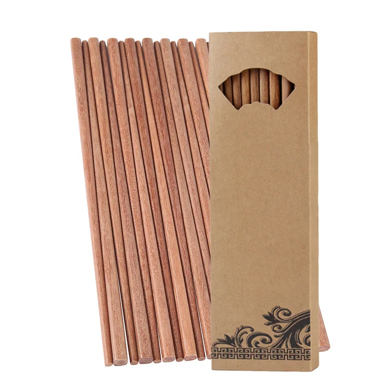 

10 Pairs Wood Chopsticks Eco-Friendly Household Loaded Wooden Without Restaurant Home Kitchen Dining Tableware Chopstick