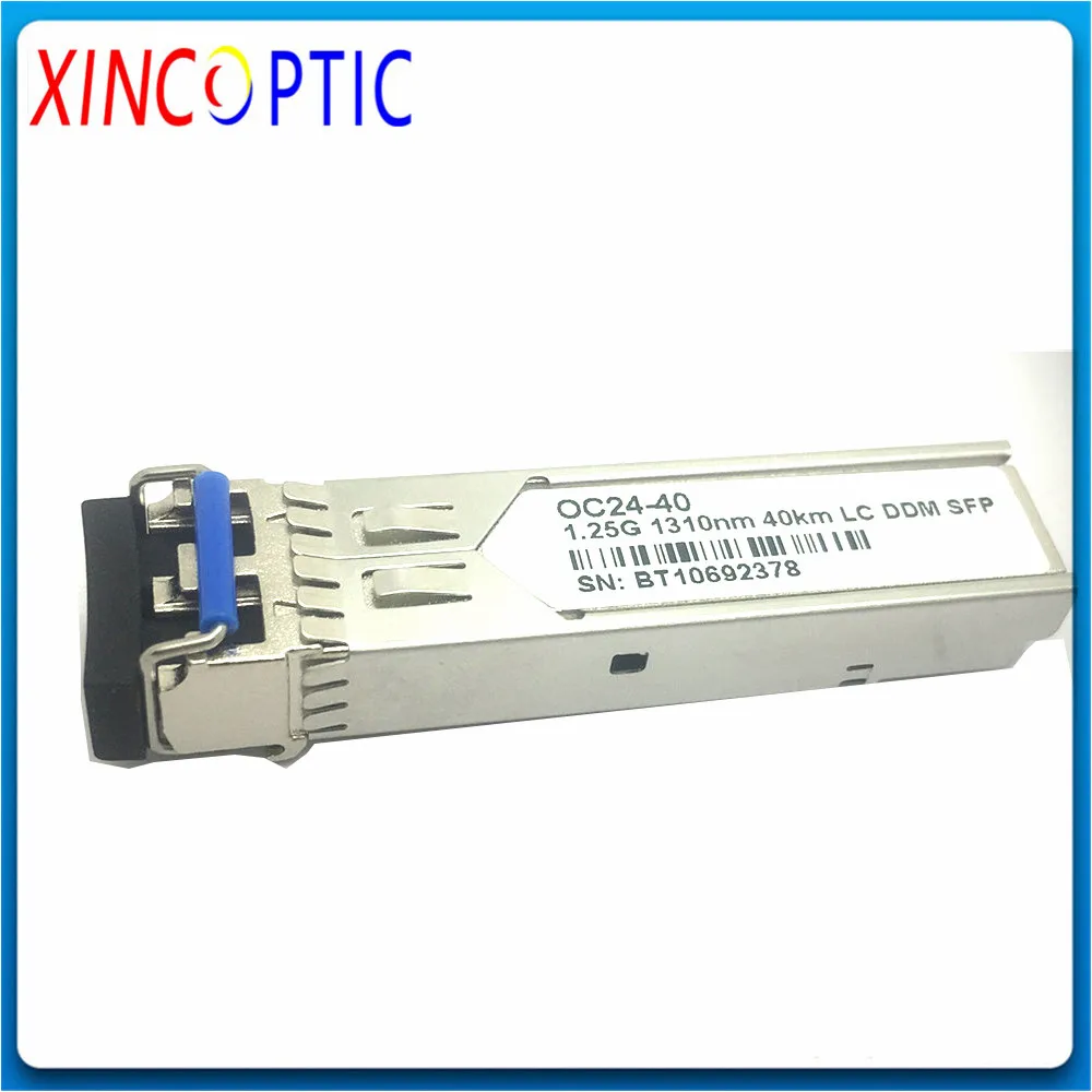 5 шт./лот 1 25G Dual Fiber LC SFP гигабитный дуплекс 1310 нм 20 км 40 1550 60 80 100 1000 м волоконно