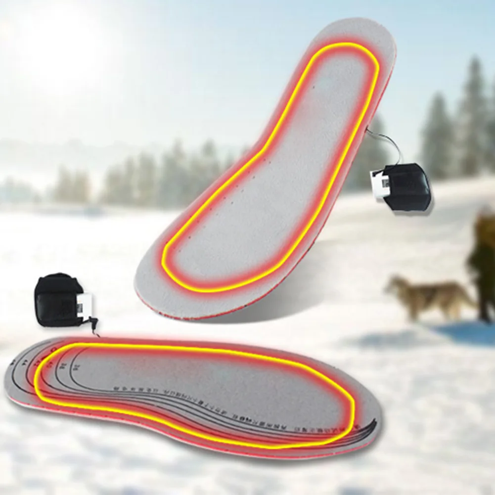 

Soft Walking Internal Electric Washable Outdoor Comfortable EVA Shock Absorption Breathable Keep Warm Winter Heating Insole