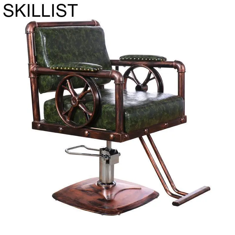 Мебель для макияжа волос Barbeiro Stuhl Schoonheidssalon De Belleza cappersstoelen Cadeira Barbershop салон магазин парикмахерское кресло