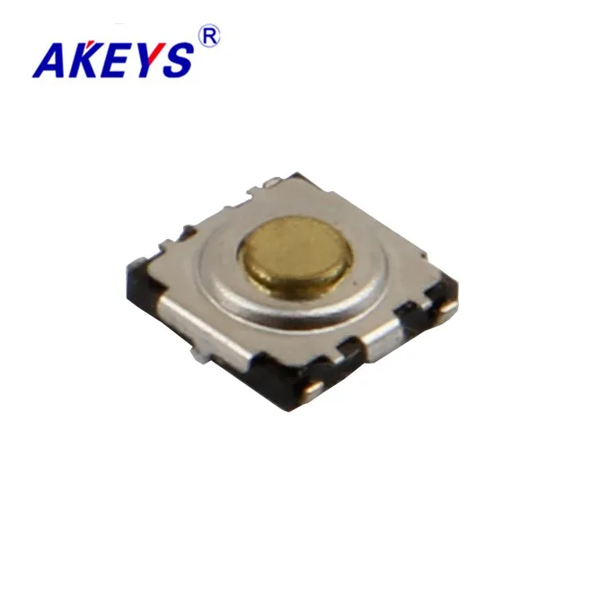 

10PCS TS-C009 4*4*1.5 Ultra thin square waterproof tact switch SMD/SMT copper top mini switch