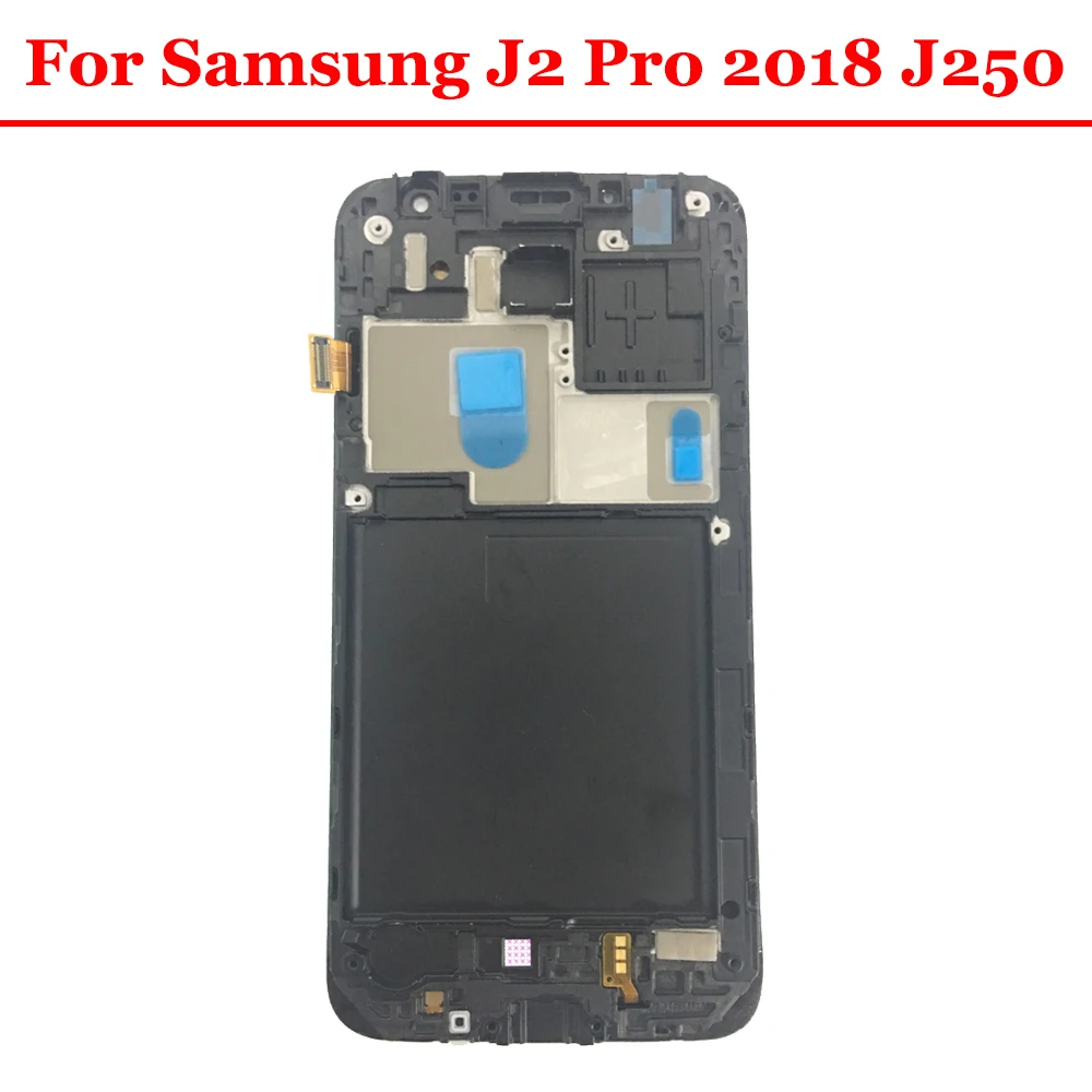 

5.0" LCD Screen For Samsung Galaxy J2 Pro 2018 J250 J250F J250H LCD Display Touch Screen With Frame Assembly Adjust Brightness