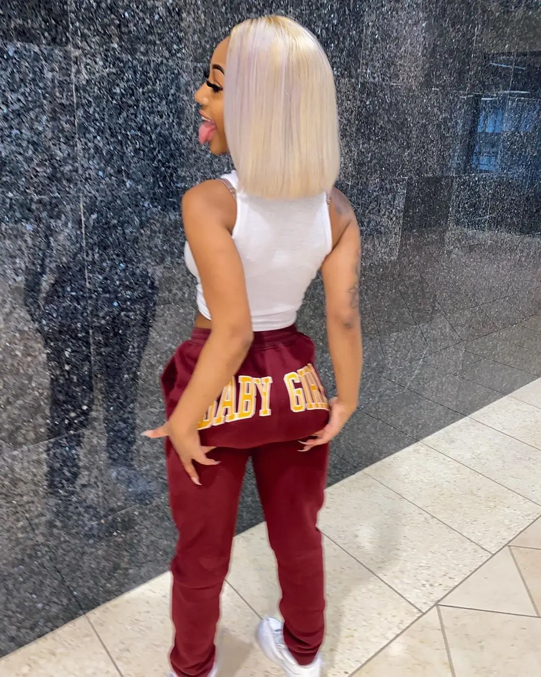 

Женские повседневные штаны с буквенным принтом, спортивные штаны с карманами на талии, модные штаны для бега, штаны для активного отдыха