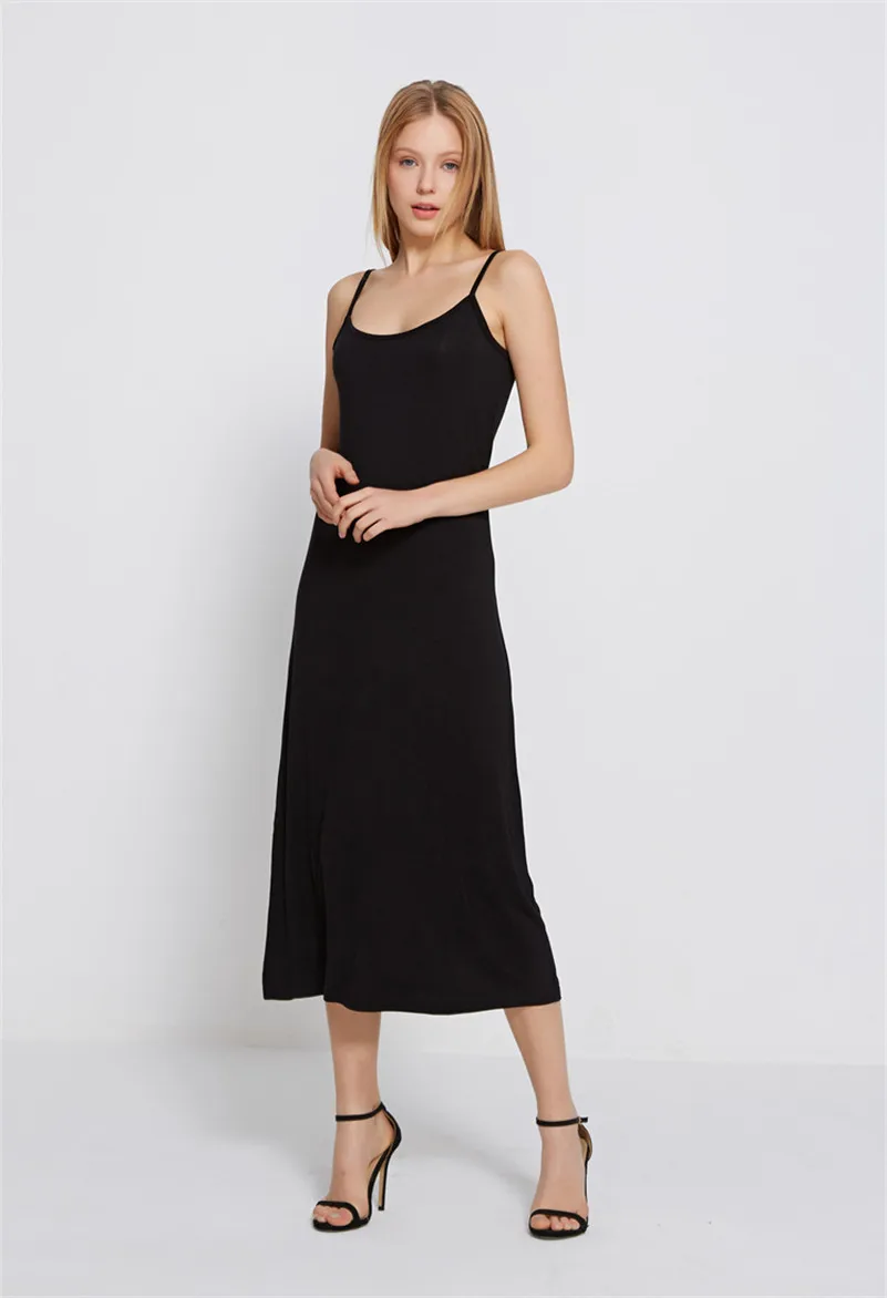 Макси платье хлопок сексуальное длинное нижнее белье внутренние платья|Женские