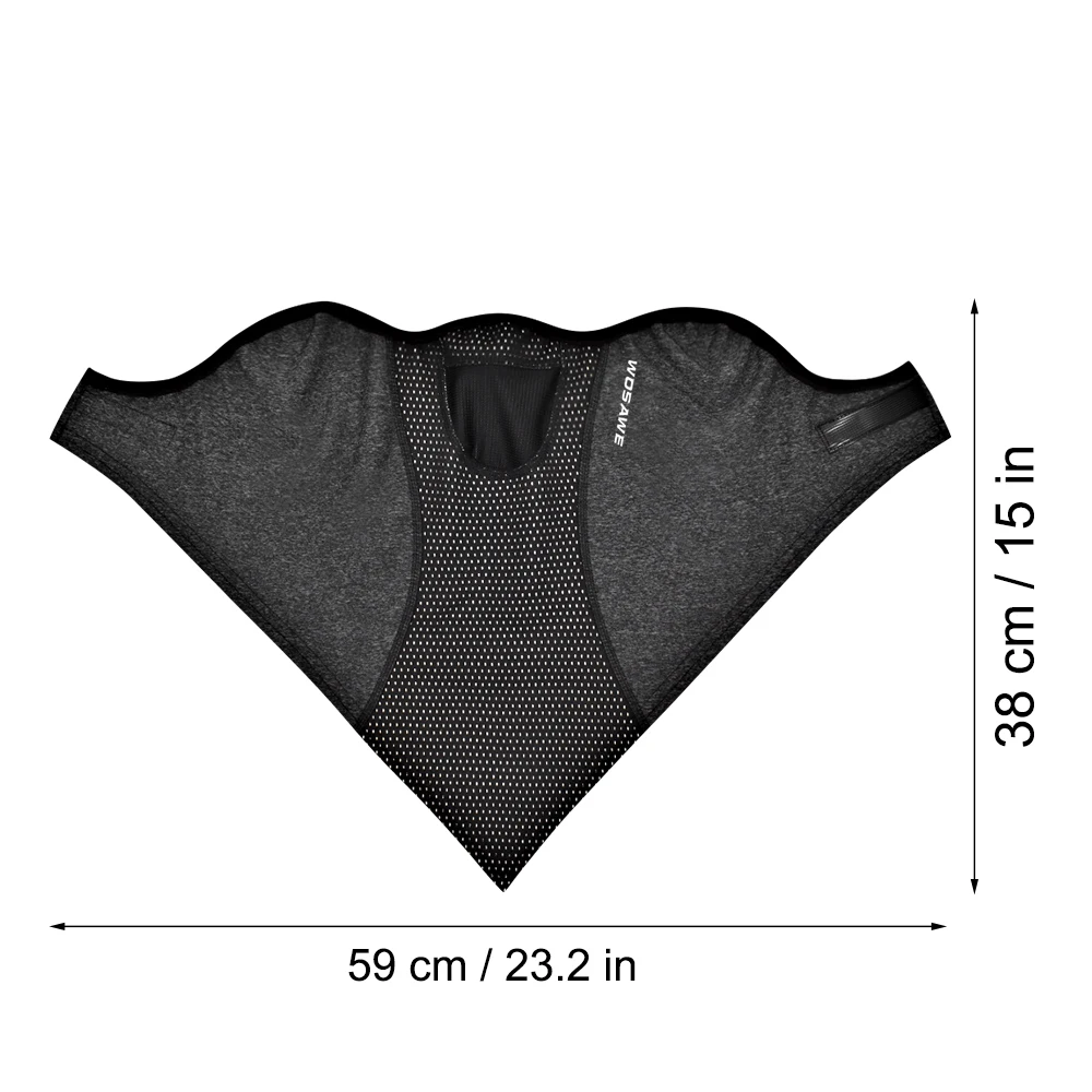 

WOSAWE Motorcycle mask Winter coldproof Thermal Mountains Road Half Mask Neck Ear Warmer Outdoor Skiing Mask Balaclava mask