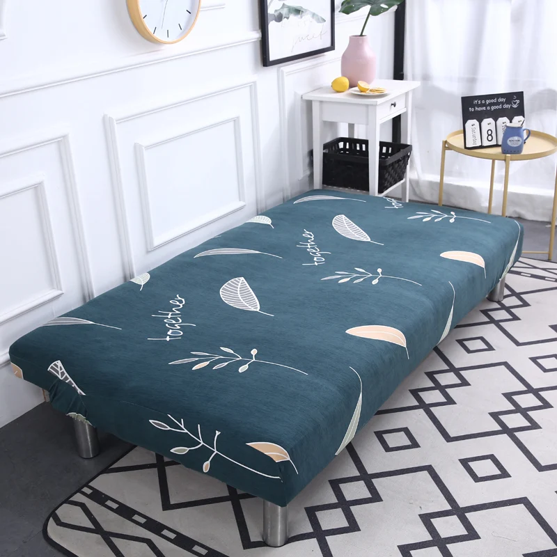 Полноразмерное складное покрывало для дивана кровати без подлокотников чехол в