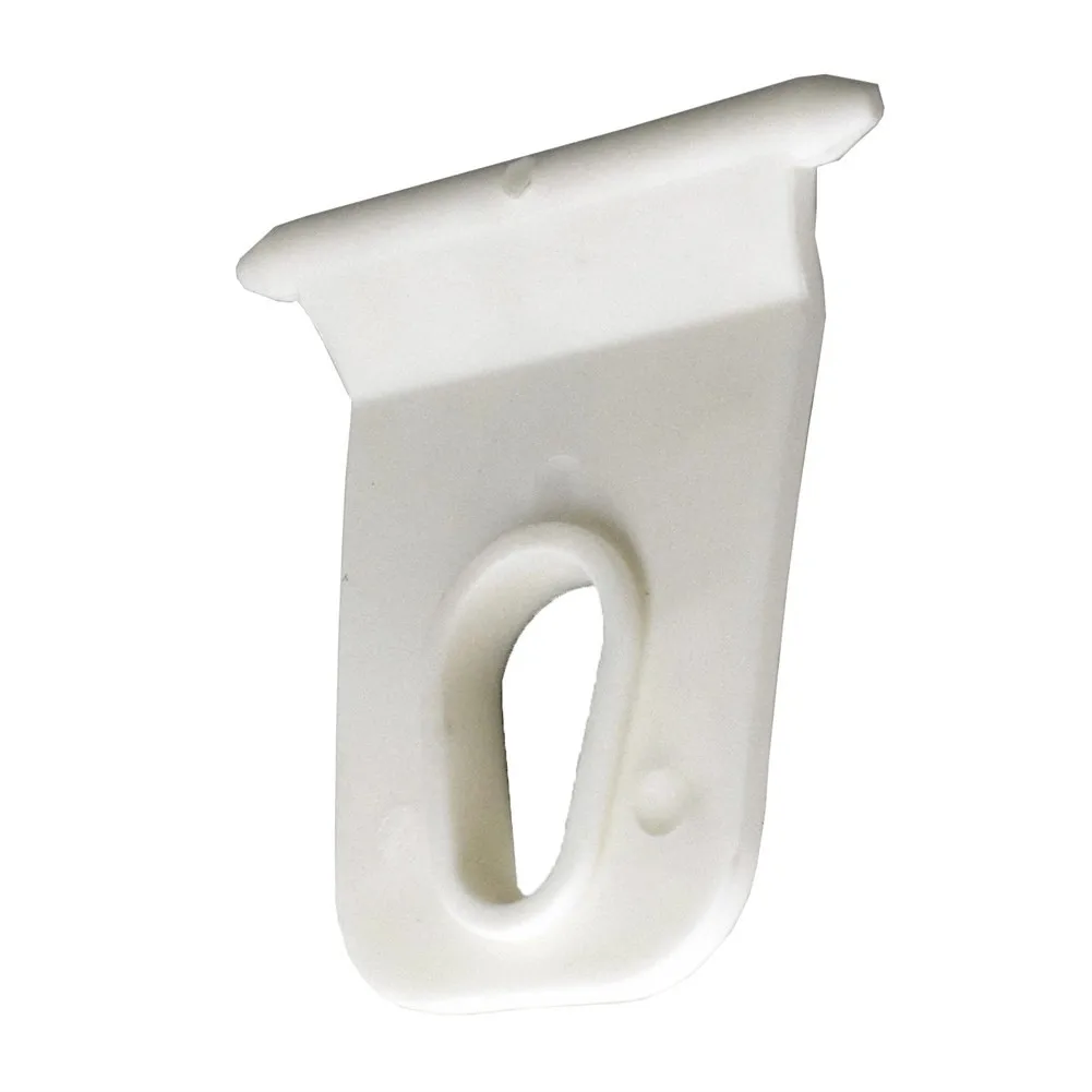 

10pcs White Universal Awning Clothes Hook For Automatic Roll-out Awning Scooter Strip Channels RV Awnning Hook Racks