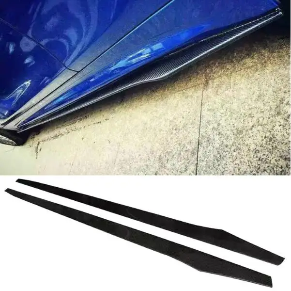 УГЛЕРОДНЫЙ автомобильный передний бампер Finber задний диффузор боковой спойлер