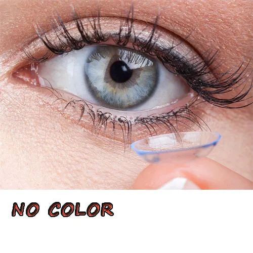 

HOTSALE Clear Contact Lenses Soft Contacts No Color Optical Glass Eyewear 12months Prescription lentes de contacto to -10.00