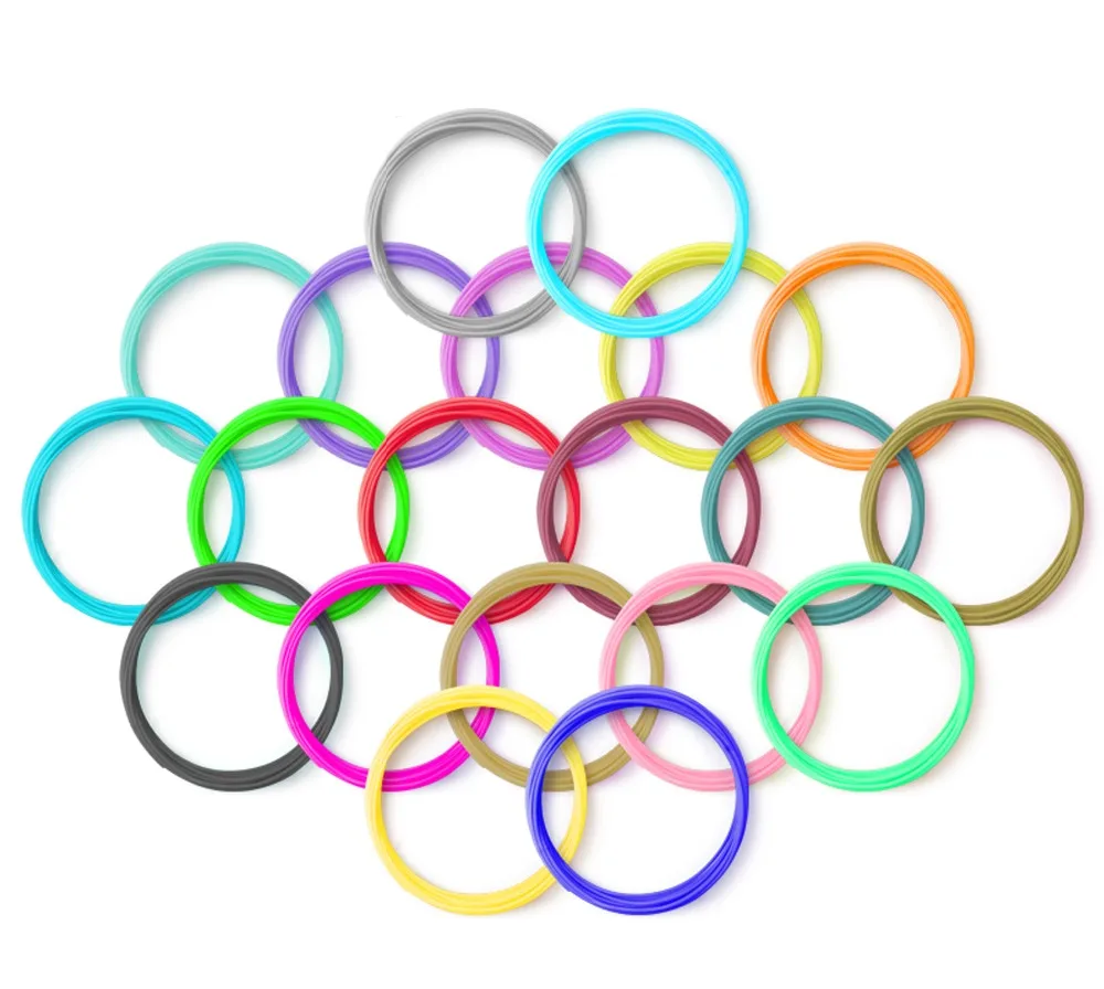 PCL 1.75mm 3d pen filament 20 colors Low temperature plastic printing pcl abs pla 1.75 | Компьютеры и офис