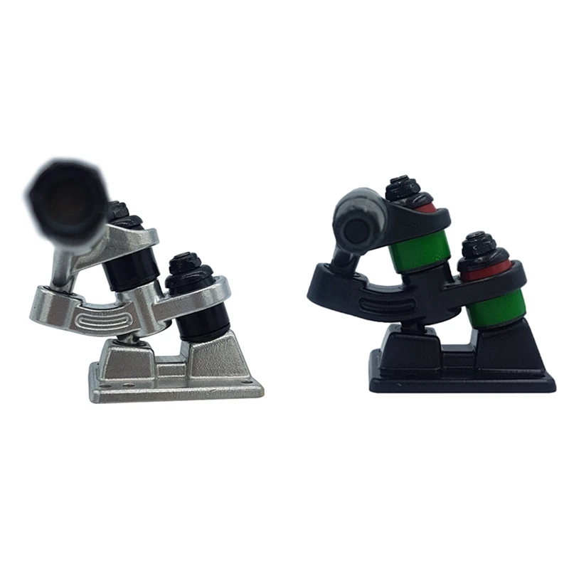 

1 Pair Double Floor Longboard Trucks Skateboard Bracket Trucks Gravity Casting Tech