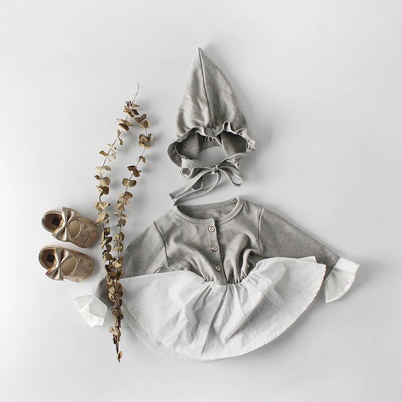 Весенне-осенняя одежда для малышей хлопковые комбинезоны с длинными рукавами