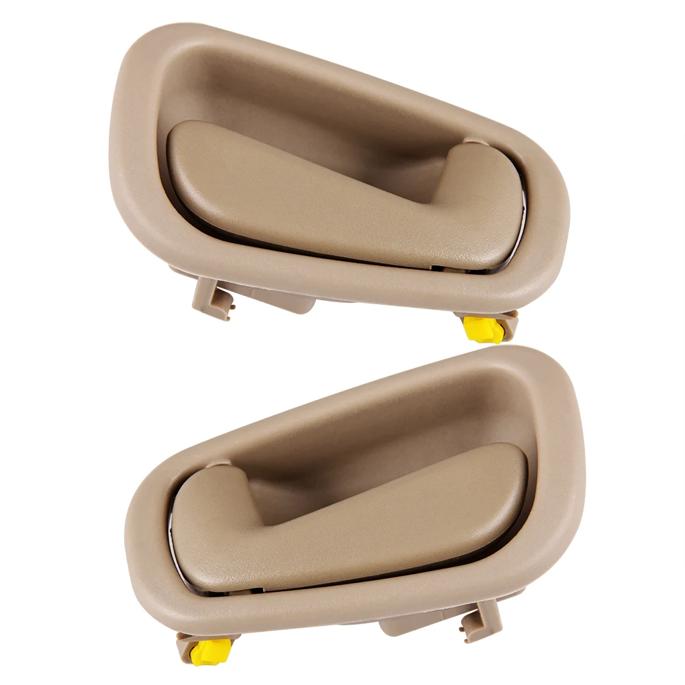 

4 Pcs Beige Inside Interior Door Handle Front Rear Left Right For 98-02 Toyota Corolla Chevy Prizm High Quality Car Accessories