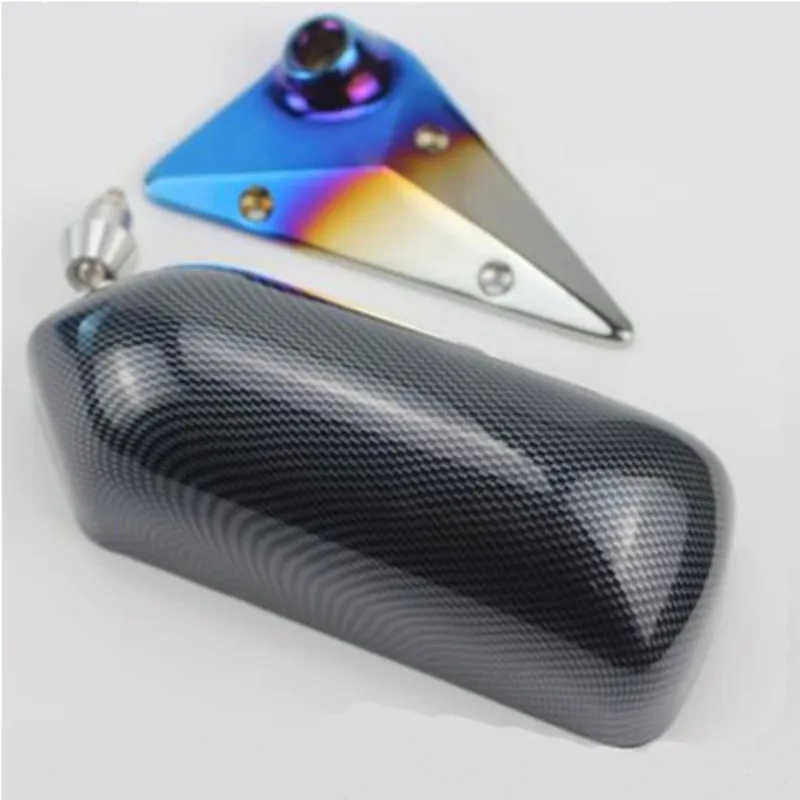 Автомобильное синее зеркало заднего вида 1 пара водная ручка F1 Гоночное боковое