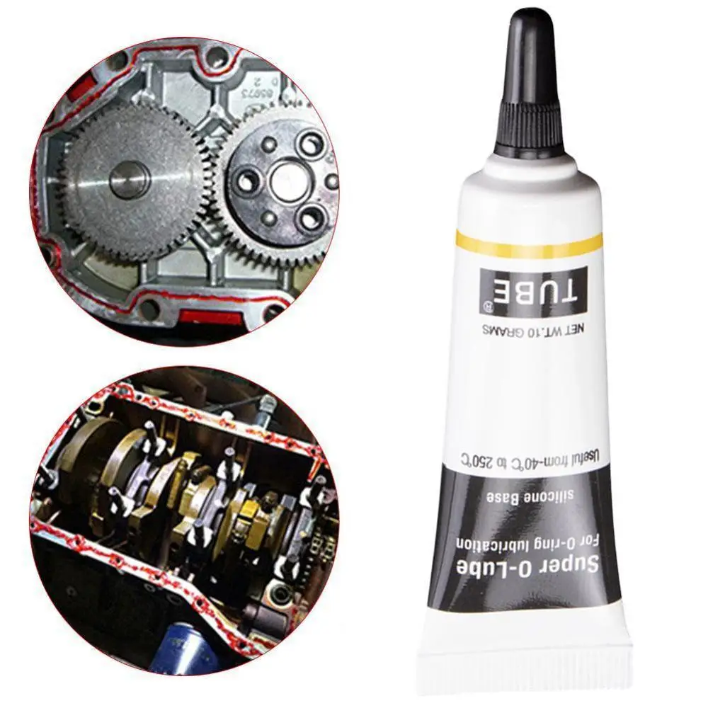1pcs New 10g Food Grade Silicon Grease Lubricant Super O-lube O-Ring Lubrication For O-ring Maintenance Of Aquarium Filter Tank |