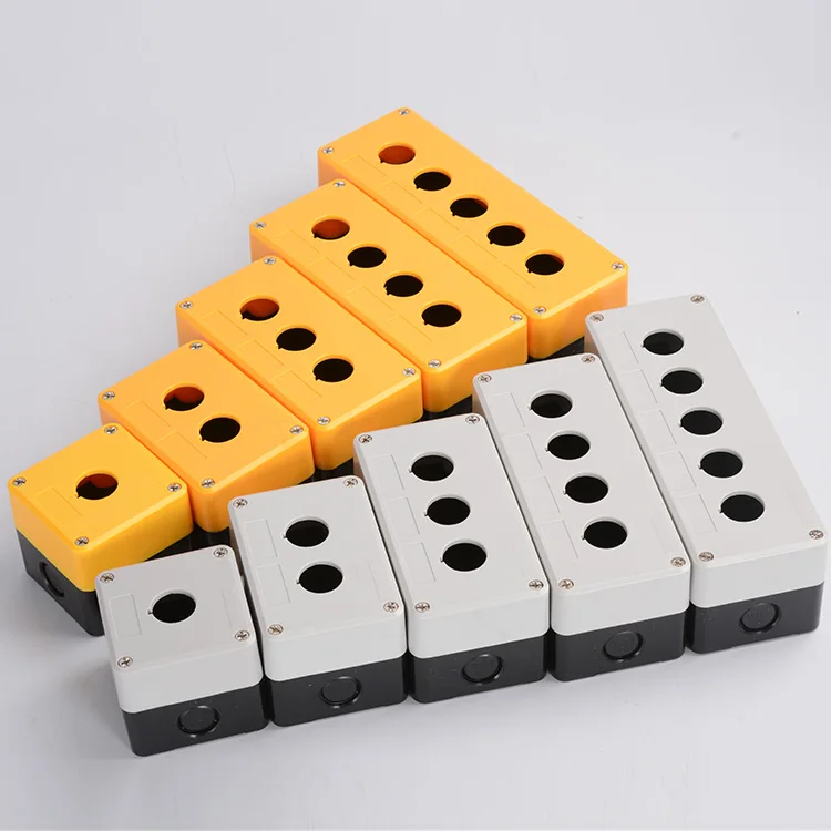 Водонепроницаемый кнопочный переключатель блок управления 12345 отверстий