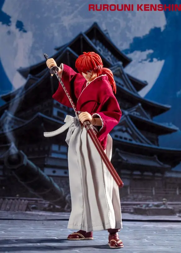 DASIN аниме Rurouni Kenshin HIMURA KENSHIN ПВХ фигурка GT Модель игрушки