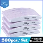 200 шт.лот пилки для ногтей 100 180 240 шлифовальный аппарат для ногтей буфер полировщик для педикюра Маникюр шлифовальный двусторонний шлифовальный блок оптовая продажа