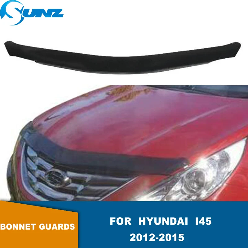Bonnet Guards Protector For Hyundai i45 2012 2013 2014 2015 Tinted Guard Hood Bonnet Guards Bug Shields SUNZ