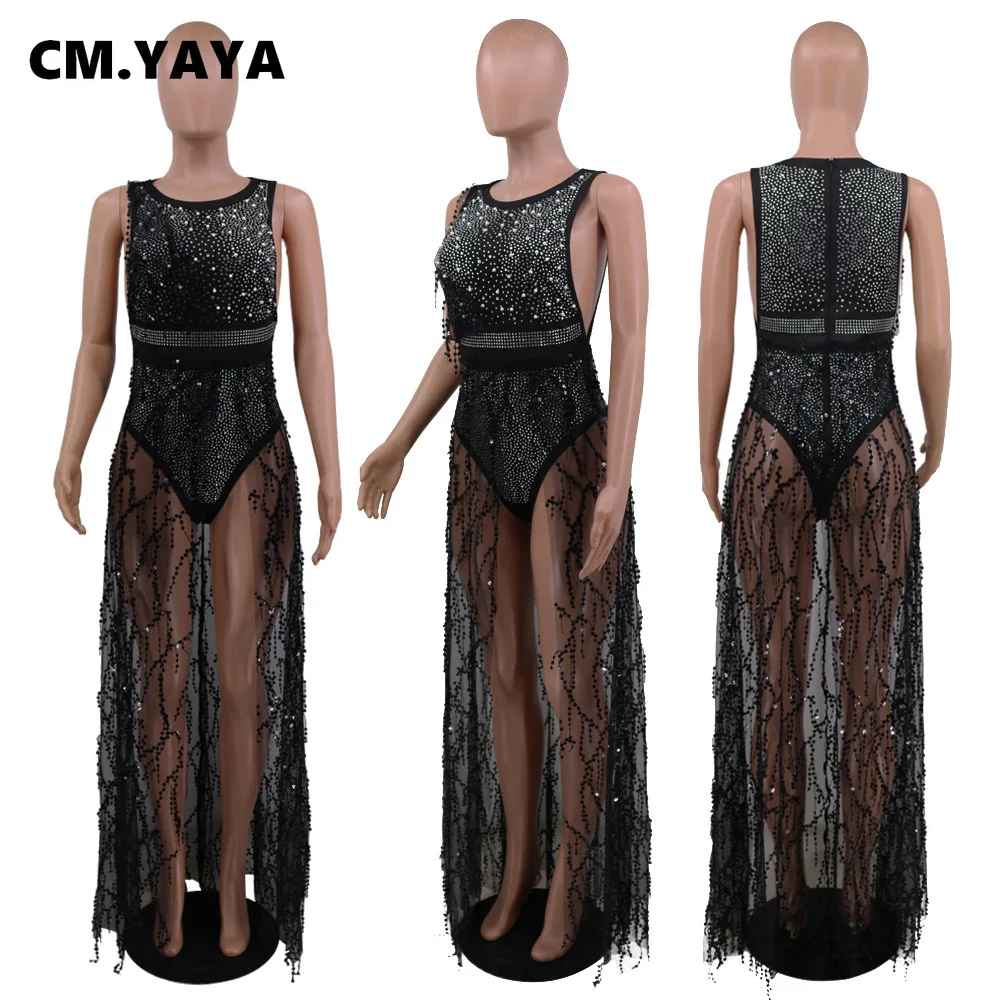 

Autumn Winter Women Solid Sequined High Waist Dress Long Sleeve Street Sexy Bodycon Long Maxi Night Dresses Vestidos