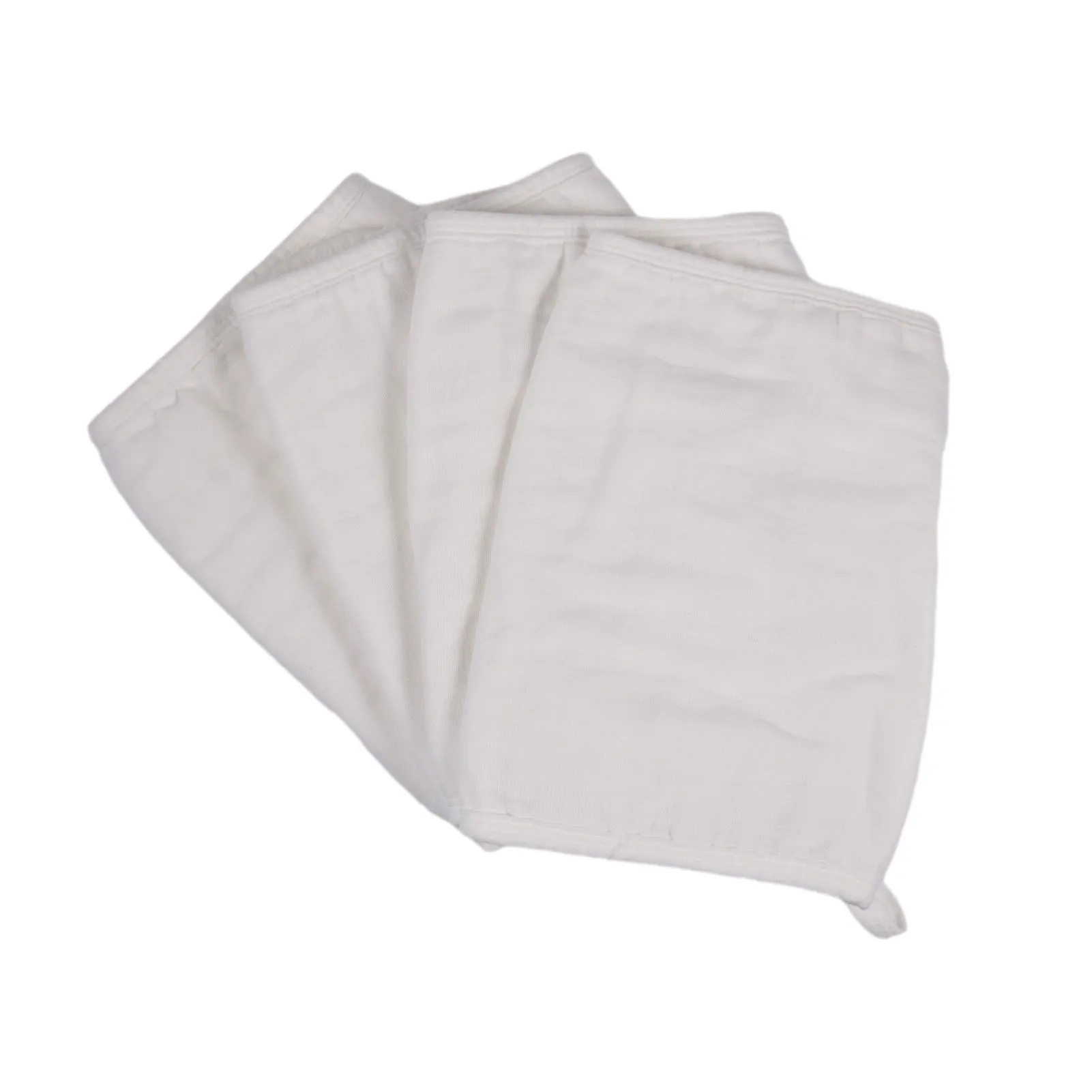 

4PCS Muslin Burp Cloths 6 Layers Absorbent Cloth Burp Bib Solid Feeding Nipple Accessories Bottle Feeding For Baby Cares