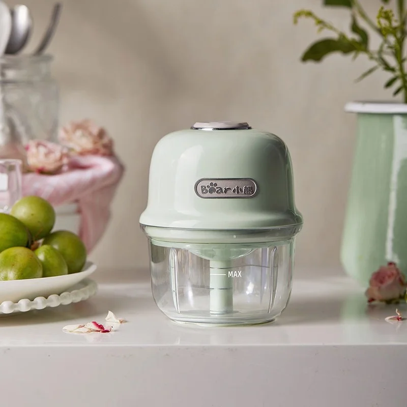 Bear food machine Baby cook household electric mini juice blender rice batter mincer