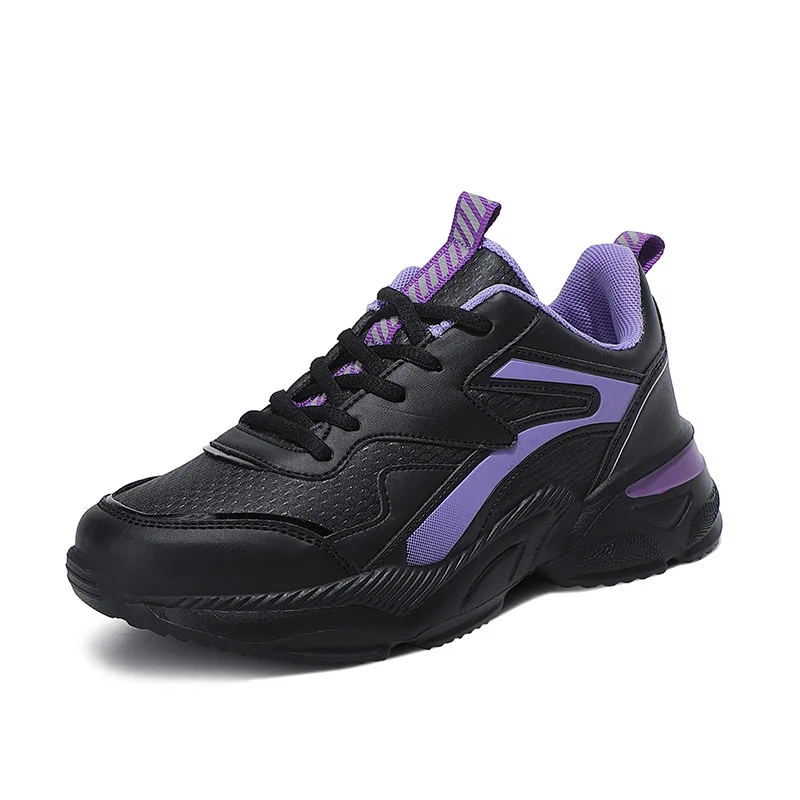

2021 Women Sneakers Breathable Thick-soled Women Shoea Cozy PU Big Size 35-41 Sneakers Ins Fashion Tenis Feminino New Sneakers