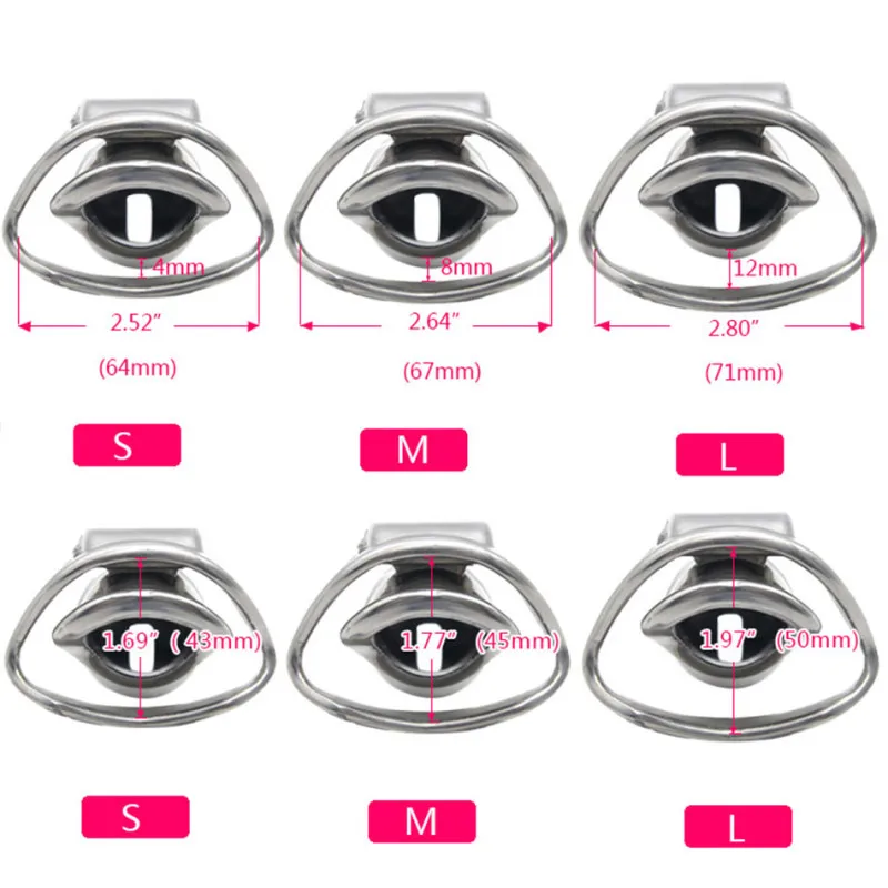 Sex Shop New Short Type Stainless Steel Penis Cage Cock Fetish Male Chastity Belt Device Toys For Men A337 | Красота и здоровье