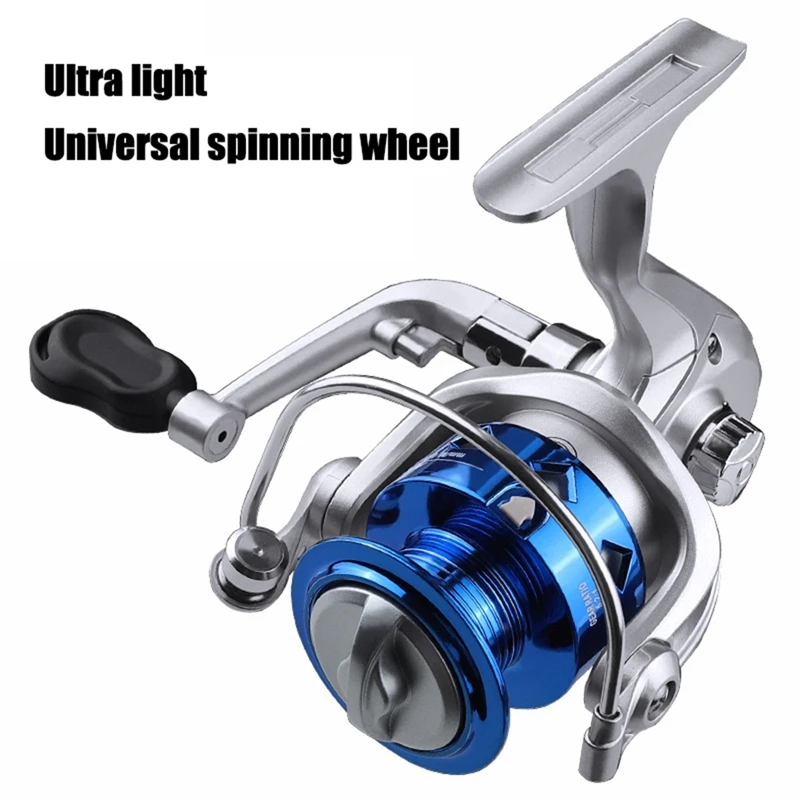 Спиннинговая катушка AK Max Drag 5 кг Катушка для рыбалки 2: 1 металлическая передача