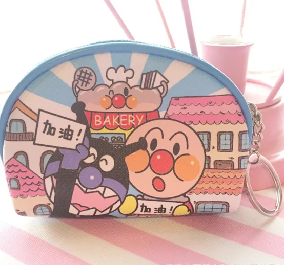 Hello kitty холщовый ручной кошелек для монет и кошелек, чехол, сумка; карманная цепочка для ключей, женская сумка-держатель для макияжа - Цвет: Серый