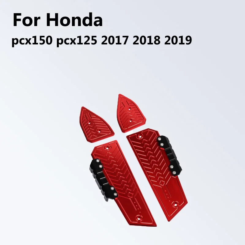 

For Honda Pcx150 Pcx125 2017 2018 2019 Motorcycle Refitted with Antiskid Foot Pad Pedal Motorcycle Modification Accessories