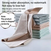 kitchen greaseproof wipes high efficiency fish scale wiping cloth household goods tools bowl butterfly ceramic tile glass rag