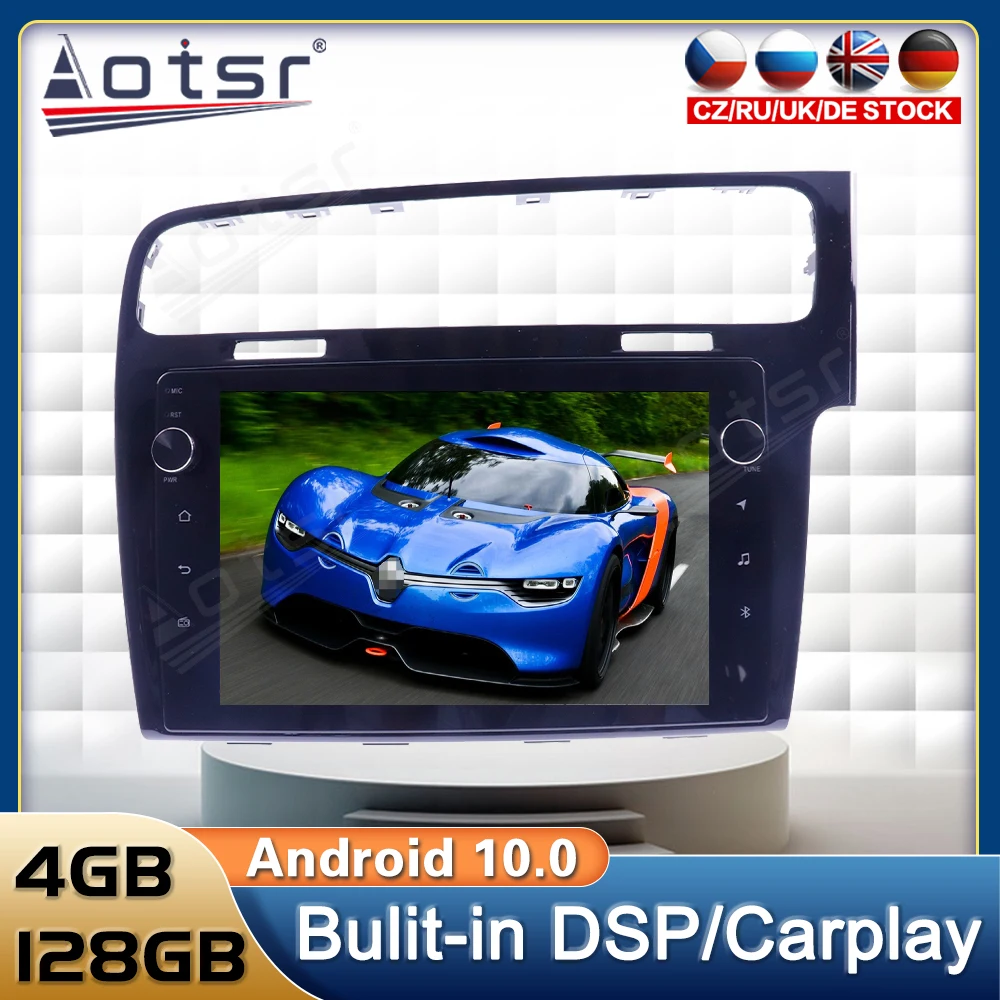 

Android Multimedia Video Player Car Radio For Volkswagen Golf RHD 2014 - 2018 Navigation Stereo Screen GPS No 2Din DVD Head Unit