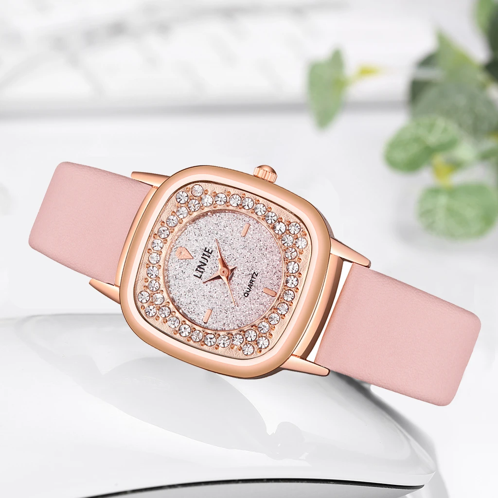 Женские кварцевые часы с градиентом и звездным небом роскошный Дамский