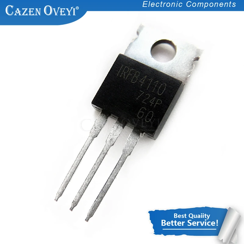 10pcs/lot IRFB4110PBF IRFB4110 B4110 TO 220 new original In Stock|Интегральные схемы| |