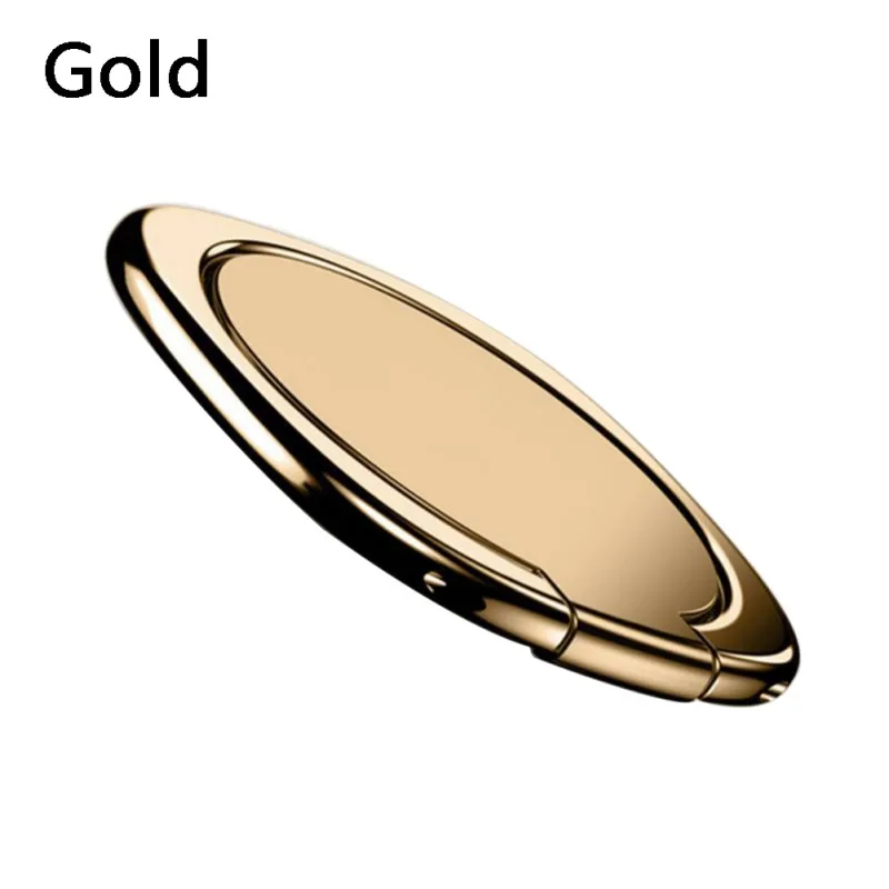 Gold Горячая Роза-С Покрытием золотого цвета металлическое квадратное кольцо на палец держатель для мобильного телефона держатель гнезда магнитный автомобильный кронштейн Подставка аксессуары - Цвет: Gold