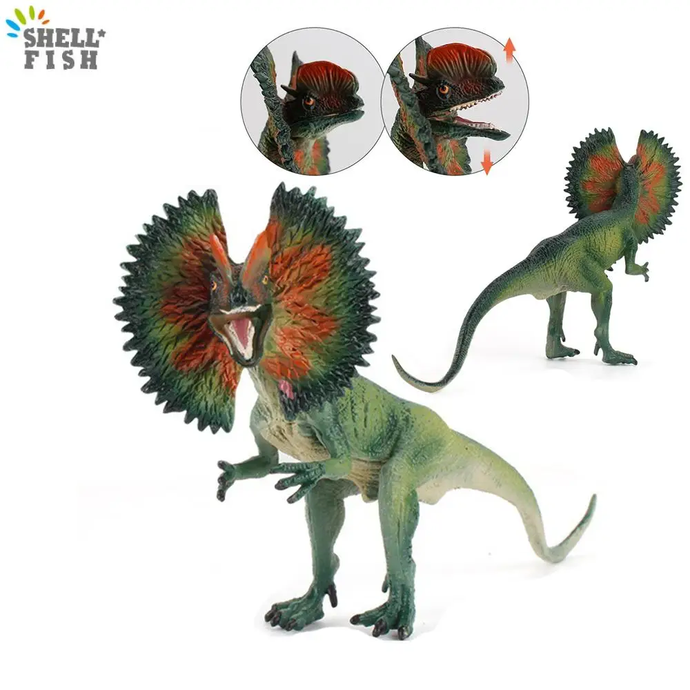 

Simulation Jurassic Dinosaur Figure Simulated Dilophosaurus Dino Model Toys For Kids Collection Education Xmas Gifts