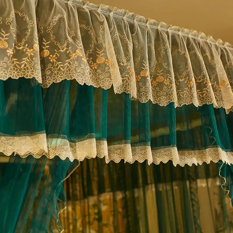 20 U образных направляющих в дворцовом стиле москитная сетка для мытья трех