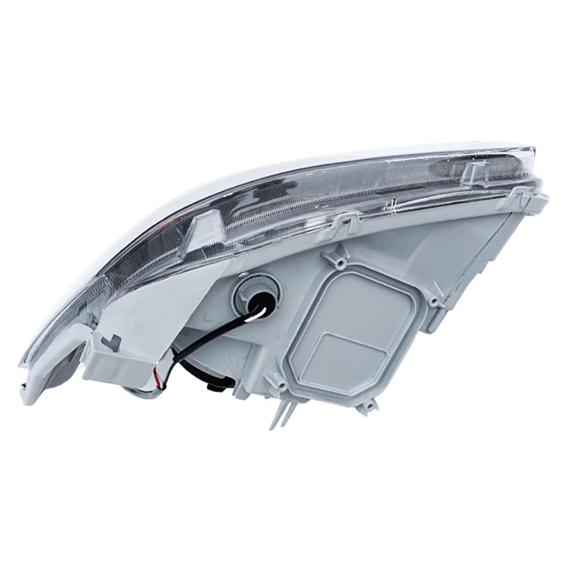 

2x Auto Left/Right Headlight Assembly for Toyota Yaris 4Dr Sedan 2007-2012 Black Bezel Clear Lens Headlights Lamps