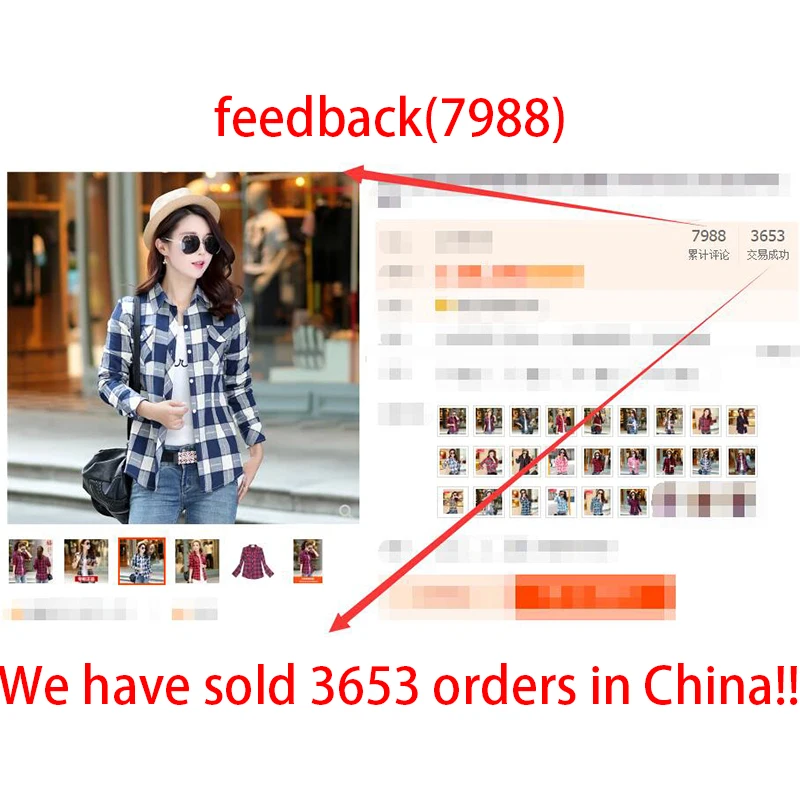 

Cotton Trendy Women Long Sleeve Shirt Womens Single Breasted Slim Pockets Female Plaid Shirts Females Students Various Colors