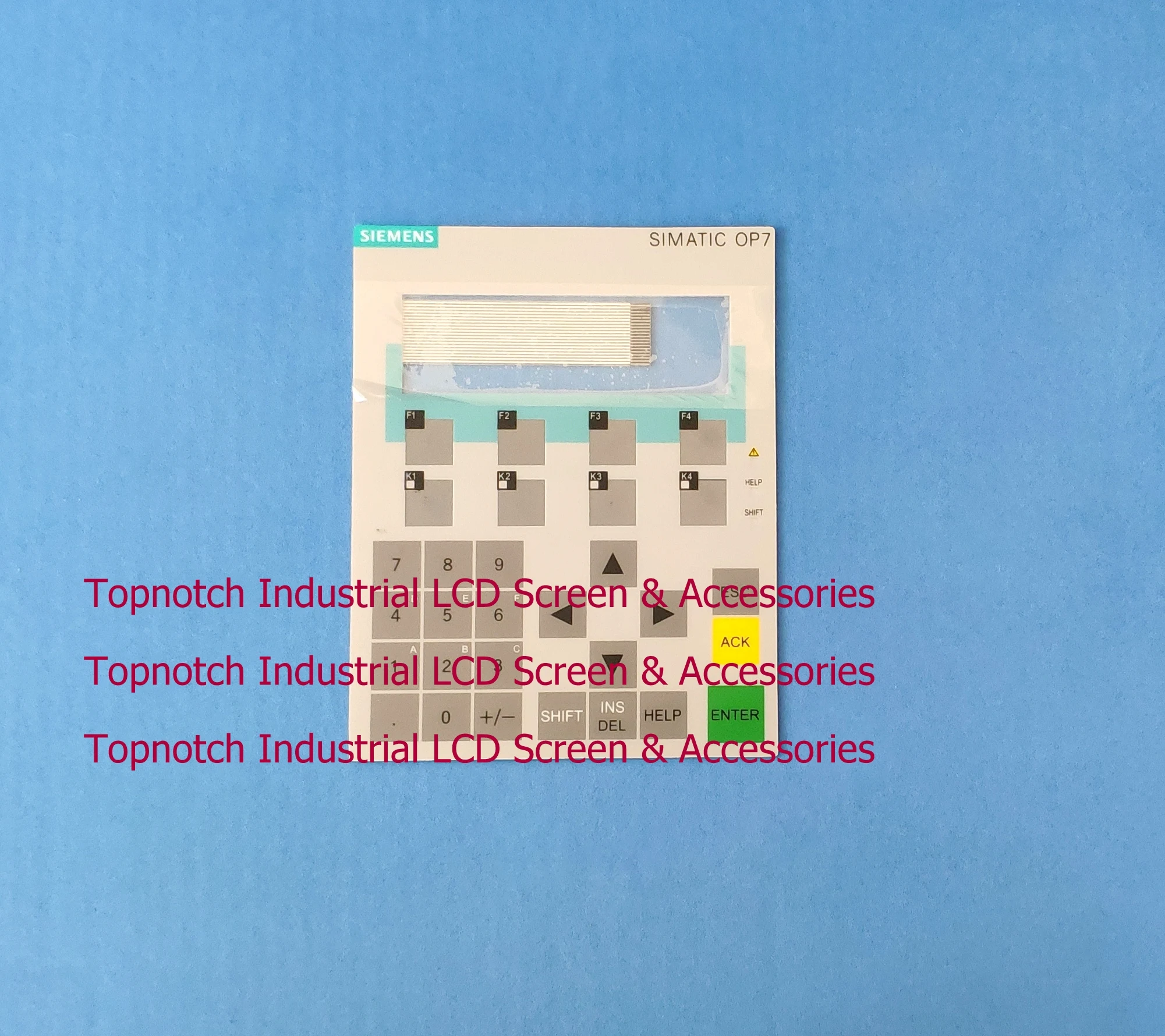 Совершенно новая Мембранная клавиатура для OP7 6AV3607 1JC20 0AX2 OP 7 6AV3 607 кнопочная панель