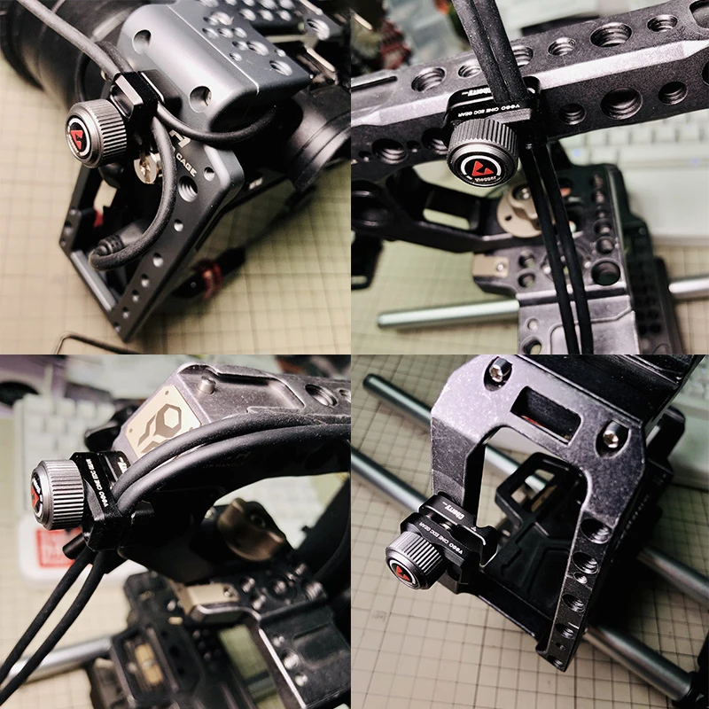 Зажим для провода камеры DSLR держатель проводов органайзер кабеля ручной винт