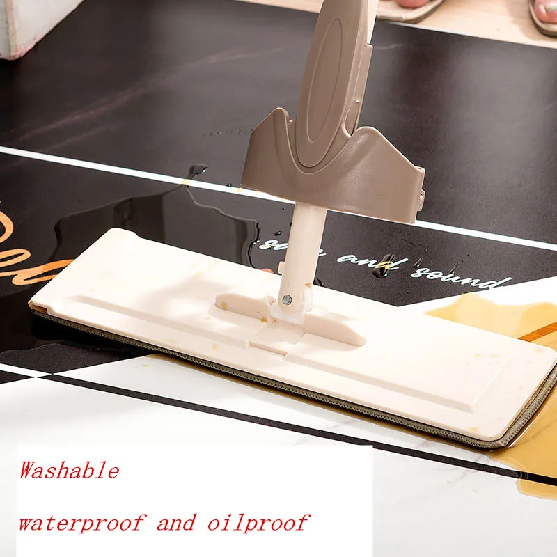 Мраморный кожаный напольный коврик водонепроницаемый нескользящий для ванной