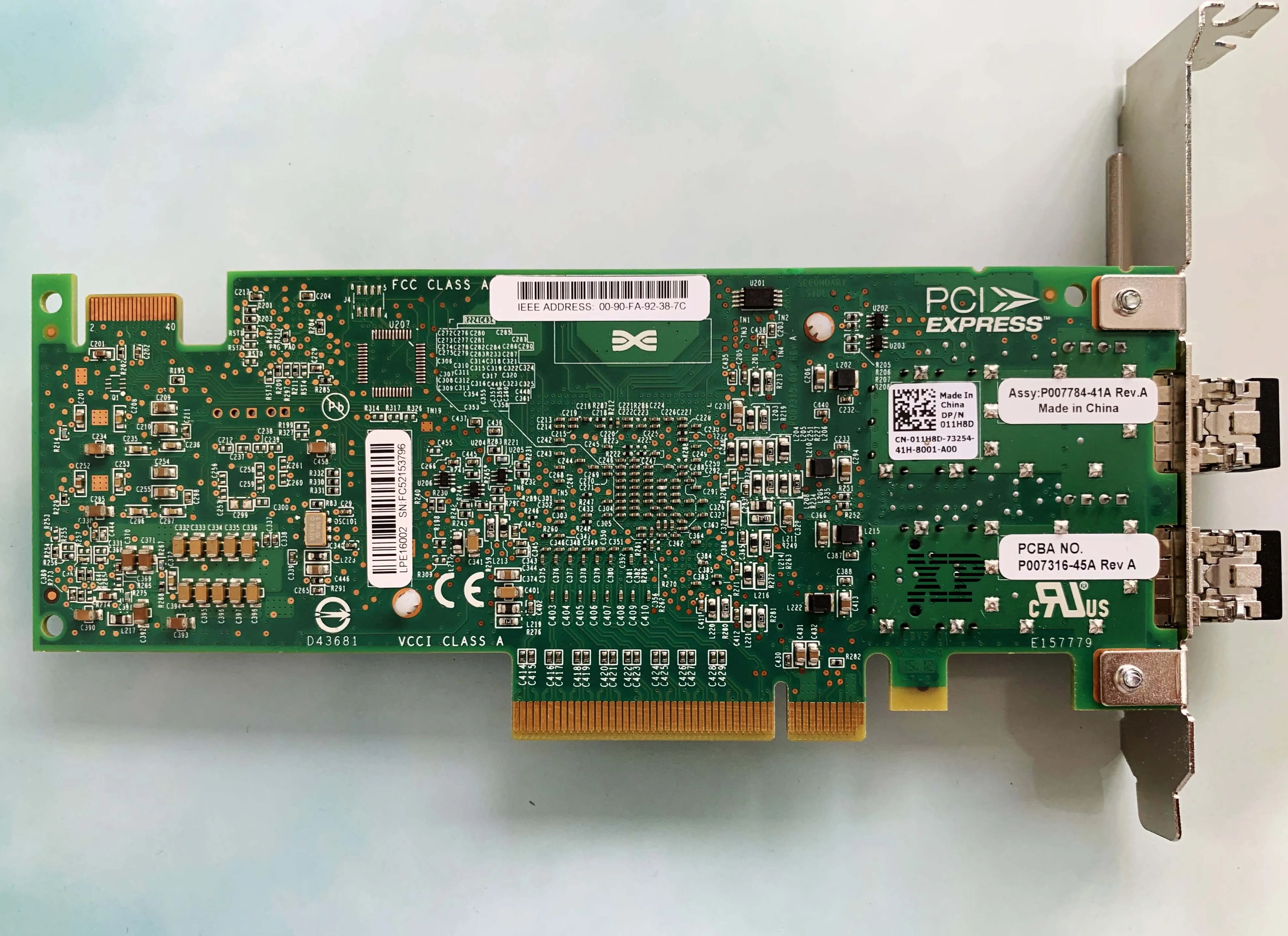 Original for Emulex LPE16002B -M6 LPE16002 HBA fiber card 16G / dual port fiber card