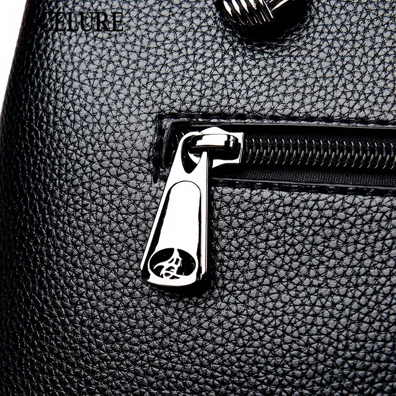 

Lady Simple Style Hand Bags Totes Fashion Women Handbags PU Leather Top-handle Solid Color Flower Crossbody Shoulder Bag Purse