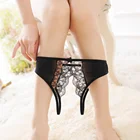 Кружевные трусики с вырезами, сексуальные стринги, сексуальное прозрачное нижнее белье для женщин, бесшовные трусики, нижнее белье