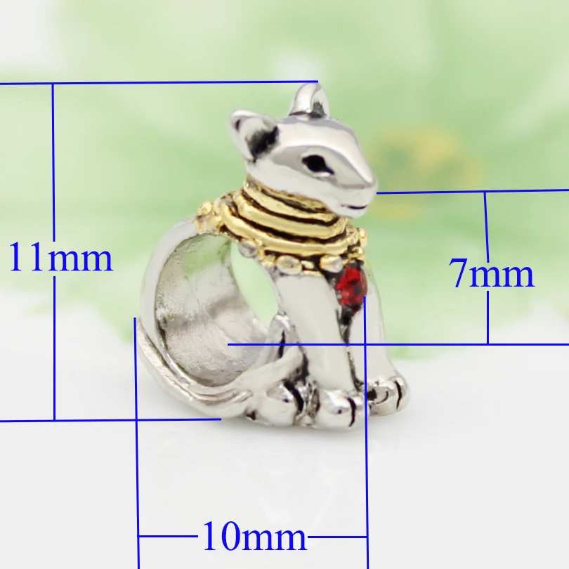 Бесплатная доставка Красный Кристалл Древние египетские бусины шармы в виде